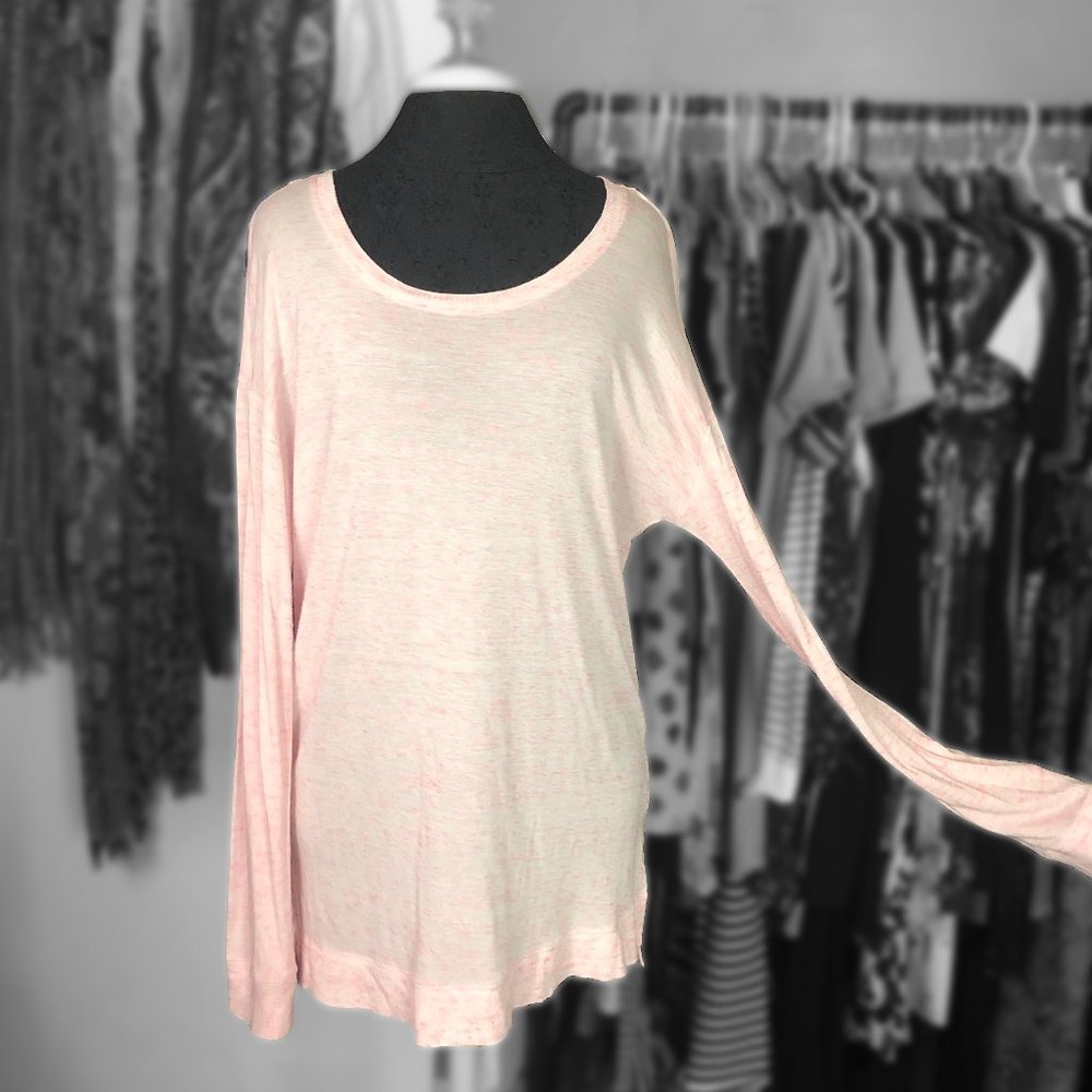 SO Light Pink Long Sleeve Tunic